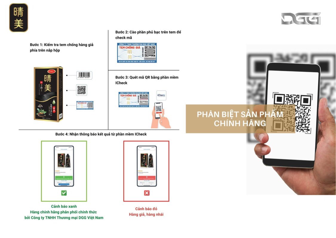 KOMI - DẦU GỘI PHỦ BẠC THẢO DƯỢC ĐEN TÓC - 500ML