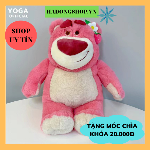 Gấu bông, thú nhồi bông hình gấu dâu tây dễ thương cho bé đủ size - hadongshop.vn