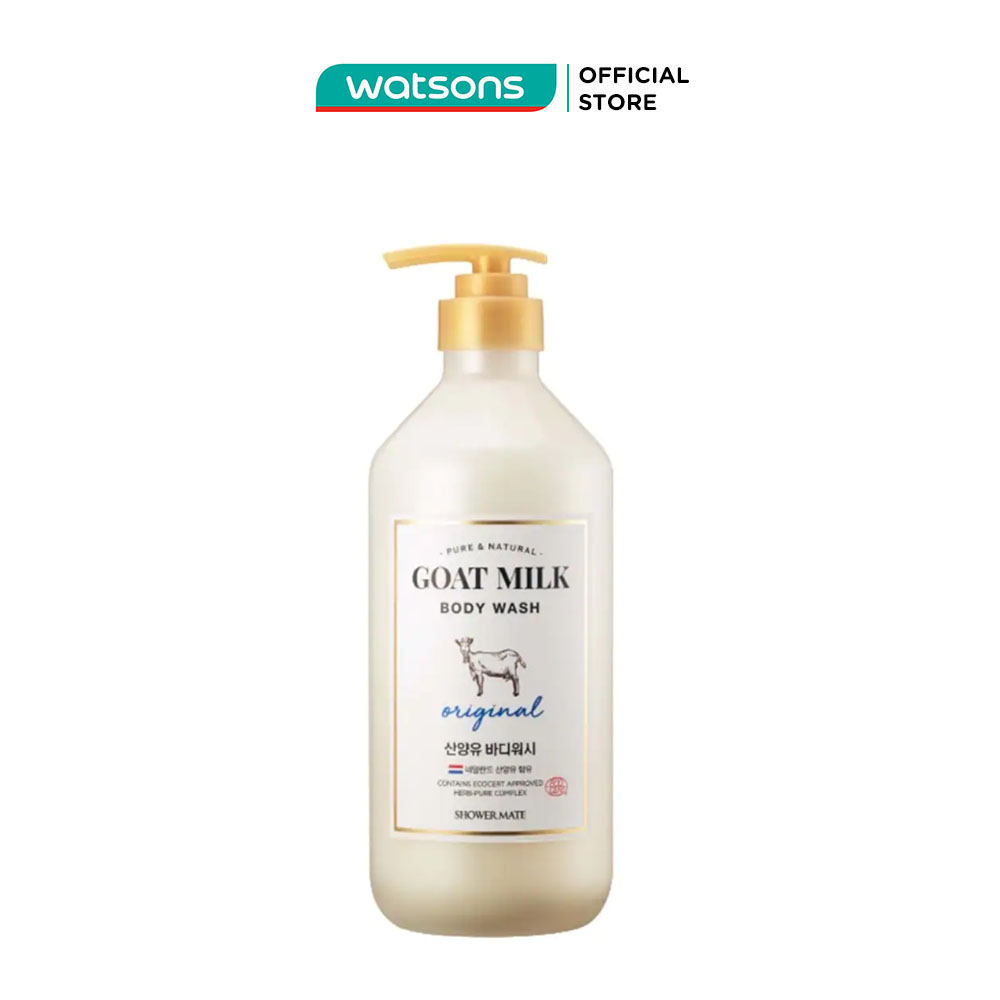 Sữa tắm shower mate sữa dê original 800ml