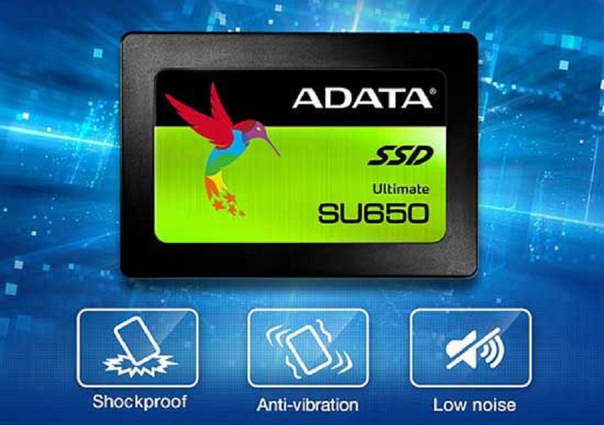 Ổ ssd adata su650 120gb sata bh 3 năm
