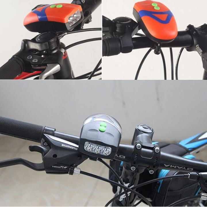 Đèn xe đạp có còi đèn pha xe đạp đèn pin xe đạp đèn led
