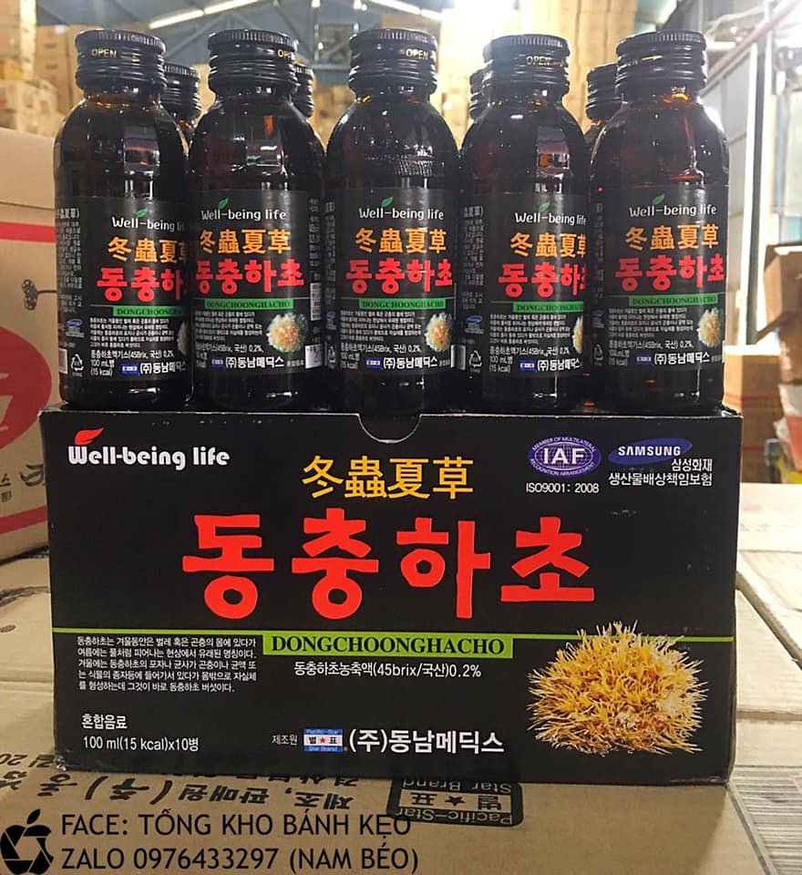 Nước đông trùng hạ thảo