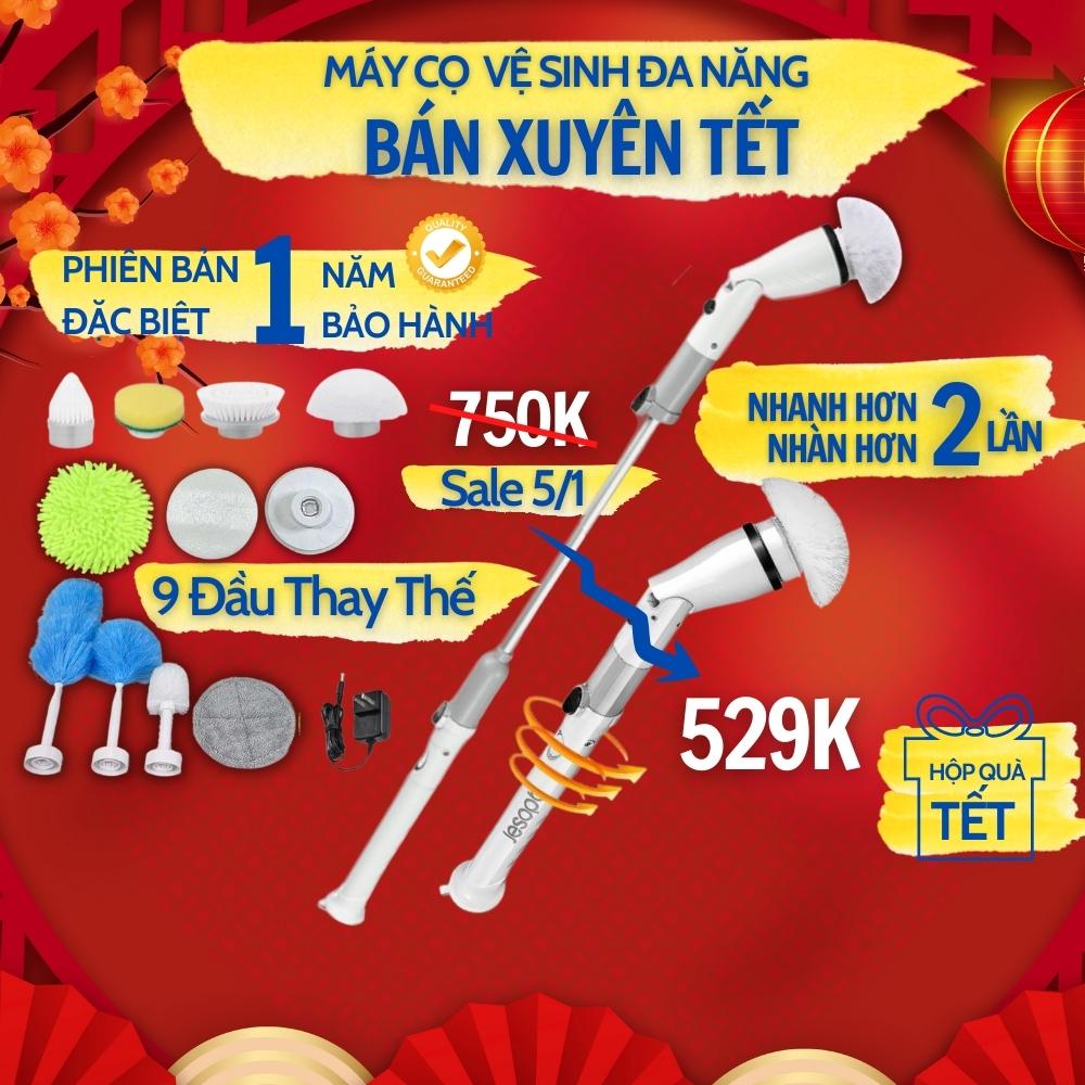 Chổi Cọ Nhà Vệ Sinh Bằng Điện Chổi cọ Bồn Cầu Toilet Bàn Chải Vệ Sinh Nhà Tắm Thông Minh Bằng Điện JeSOPB Tiện Lợi Với Nhiều Đầu Thay Thế