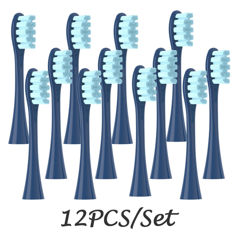 hot【DT】●﹉✷  4/8/12PCS Soft Replacement Heads For X/ X PRO/ Z1/ F1 DuPont Brush Vacuum Nozzles Electric Toothbrush Bristle