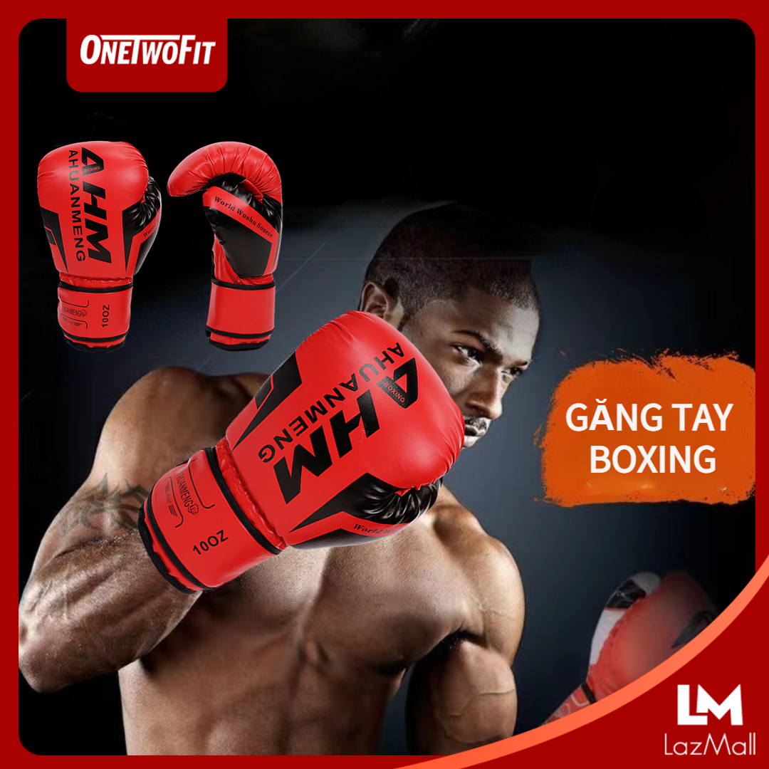 OneTwoFit cao cấp găng tay đấm bốc siêu bền，Sanda đấm bốc đào tạo trẻ em người lớn găng tay chiến đấu bảo vệ dày Găng Tay Boxing，Găng Bao Tay Đấm Bốc 、Găng Boxing、Găng Đấm Bốc