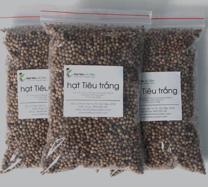 Tiêu trắng nguyên chất 1 kg