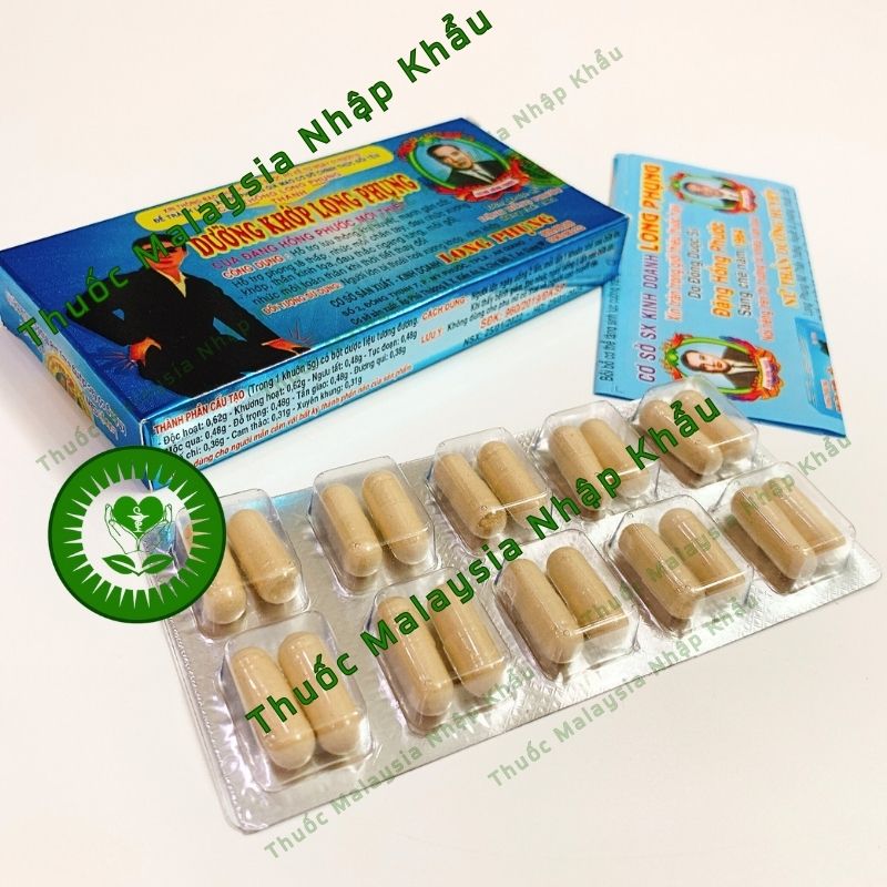 Dưỡng Khớp Long Phụng viên nang - Hỗ trợ xương khớp