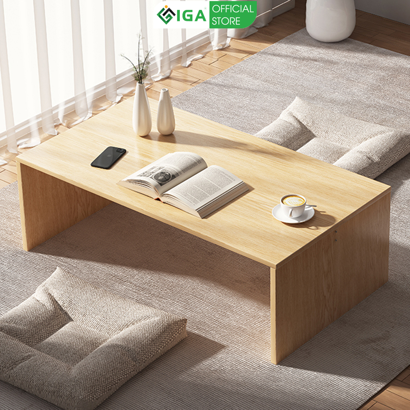 Bàn trà đa năng ngồi bệt gỗ mdf phủ melamin chống xước thương hiệu IGA - GP147