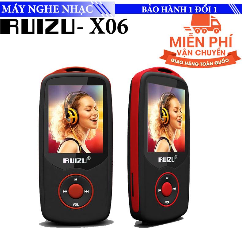 Máy nghe nhạc Lossless Bluetooth Ruizu X06 - Mp3 mini giá rẻ