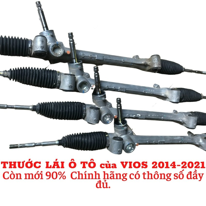 Thước lái chính hãng của xe Toyota Vios, Yaris 2014-2021( đã qua sử dụng còn mới 90%) bảo hành 6 tháng.