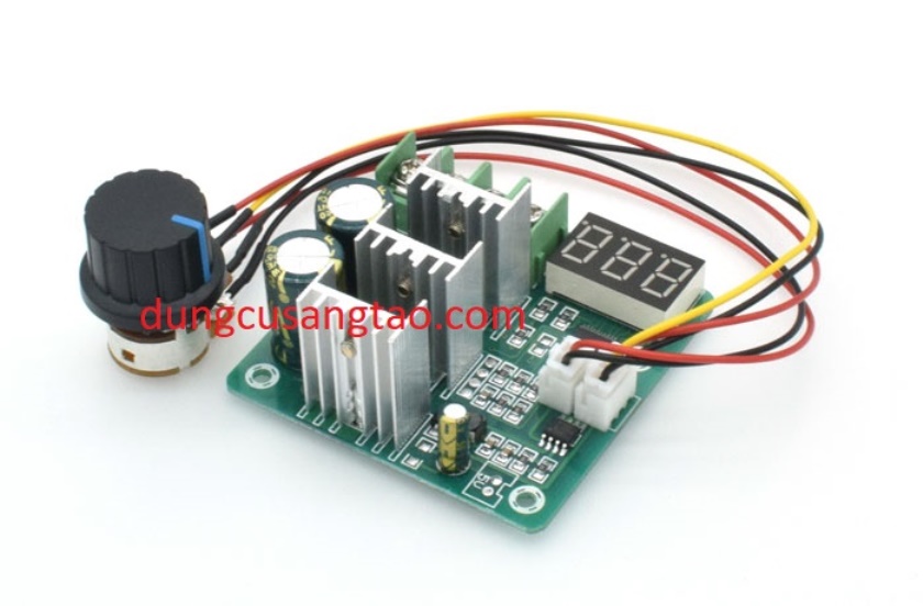 Bộ điều chỉnh tốc độ motor dimmer 6 - 48v 30a