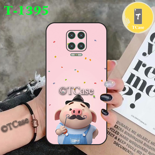 [HCM]Ốp lưng Vsmart Aris/ Aris Pro dẻo đen in hình Heo Con Cute