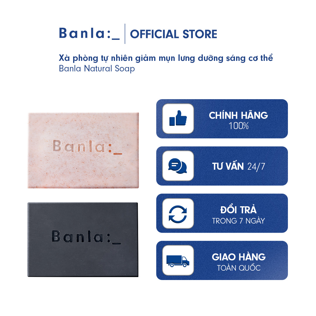 Hoàn 12% tối đa 50k Xà Phòng Hỗ Trợ Giảm Mụn Lưng