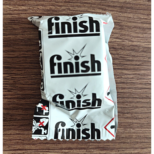 Viên rửa bát finish mẫu mới .