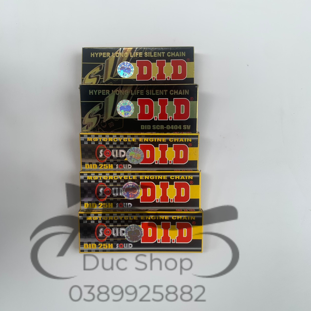 Xích cam did, sên cam did, xích cam đơn, kép did, sên cam đơn, kép did chính hãng cho xe số xe ga 84-88-90-92