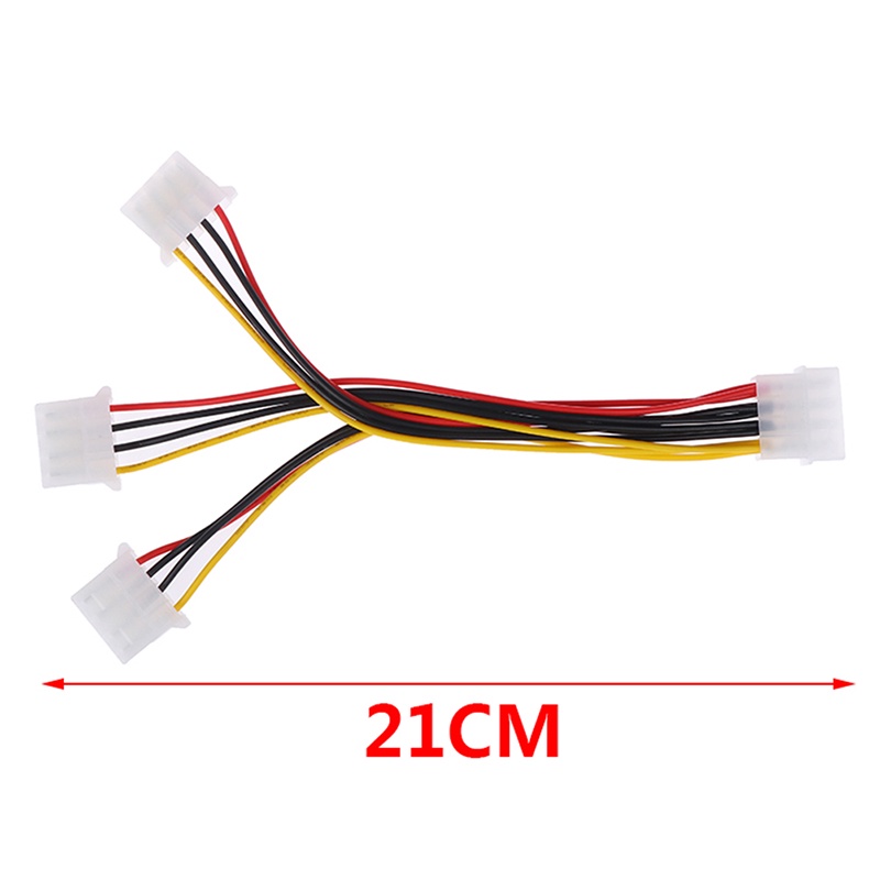 Dây cáp chia nguồn molex 4pin ide 1 ra 3