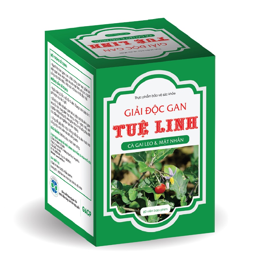 Giải độc gan tuệ linh 60 viên