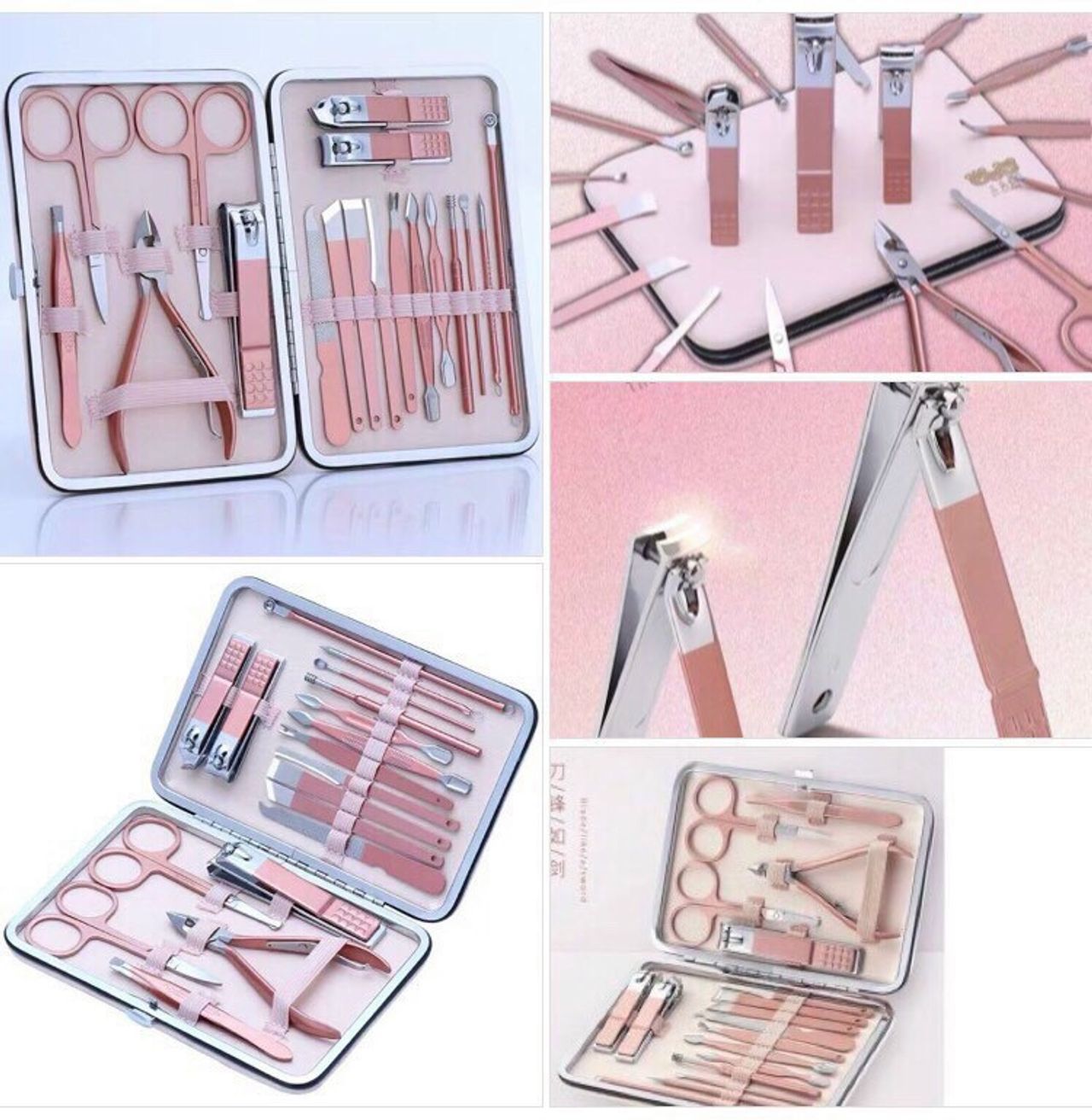 Bộ Cắt Móng Tay 18 Món - Bộ Làm Móng Tay, dụng cụ làm đẹp Bộ Cắt Móng Đa Năng, Bấm Dũa Móng Tay 3DM, Dụng Cụ Làm Nail Nhật Bản, Nail Spa Cao Cấp Nhiều Dụng Cụ Tiện Lợi - Guty Home