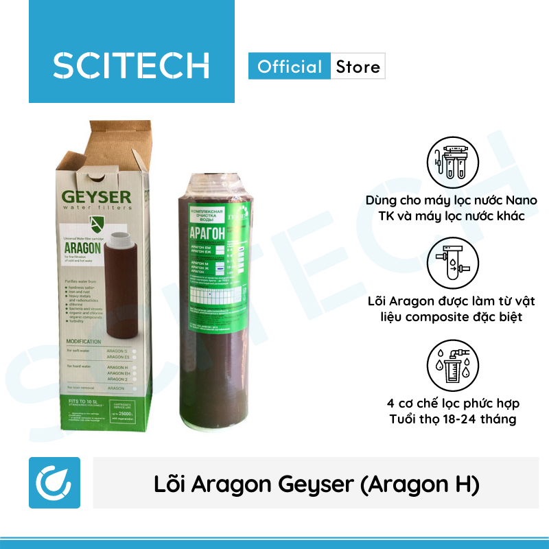 Lõi Aragon Geyser - Lõi số 3 máy lọc nước Geyser TK