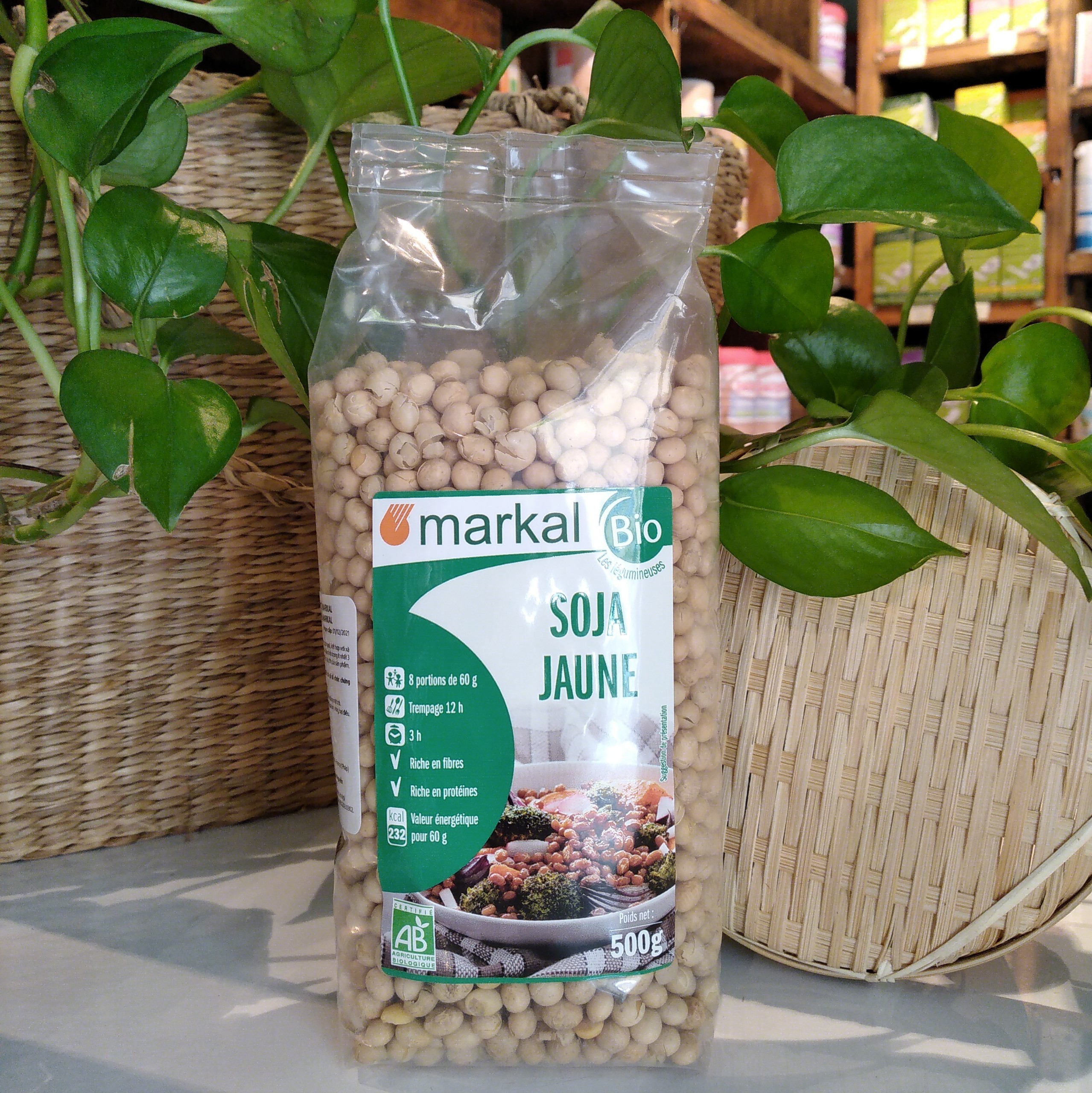 Đậu nành hữu cơ Markal 500g - Leafhouse hcm
