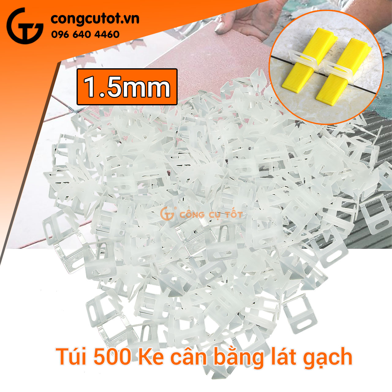 Túi 500 ke cân bằng ốp lát gạch các cỡ