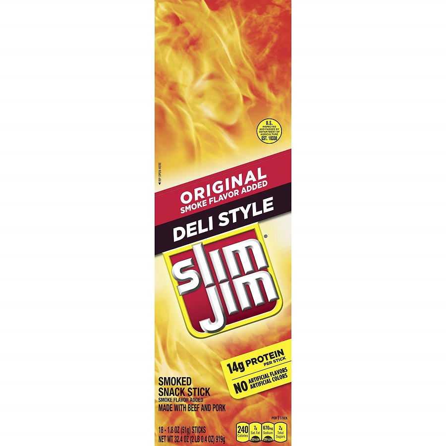 Khô bò slim jim mỹ 8g giá tốt