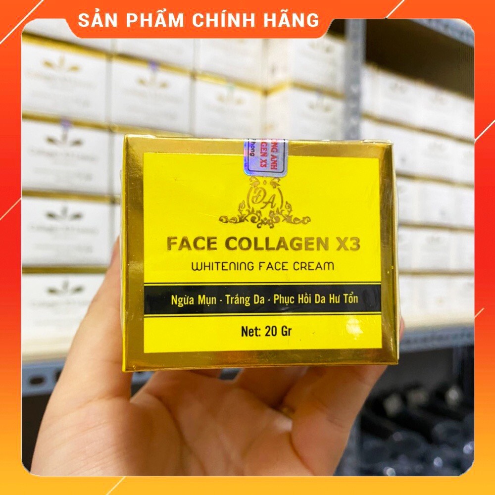 KEM FACE COLLAGEN X3 ĐÔNG ANH  MỜ THÂM NÁM TÀN NHAN HÀNG CHÍNH HÃNG