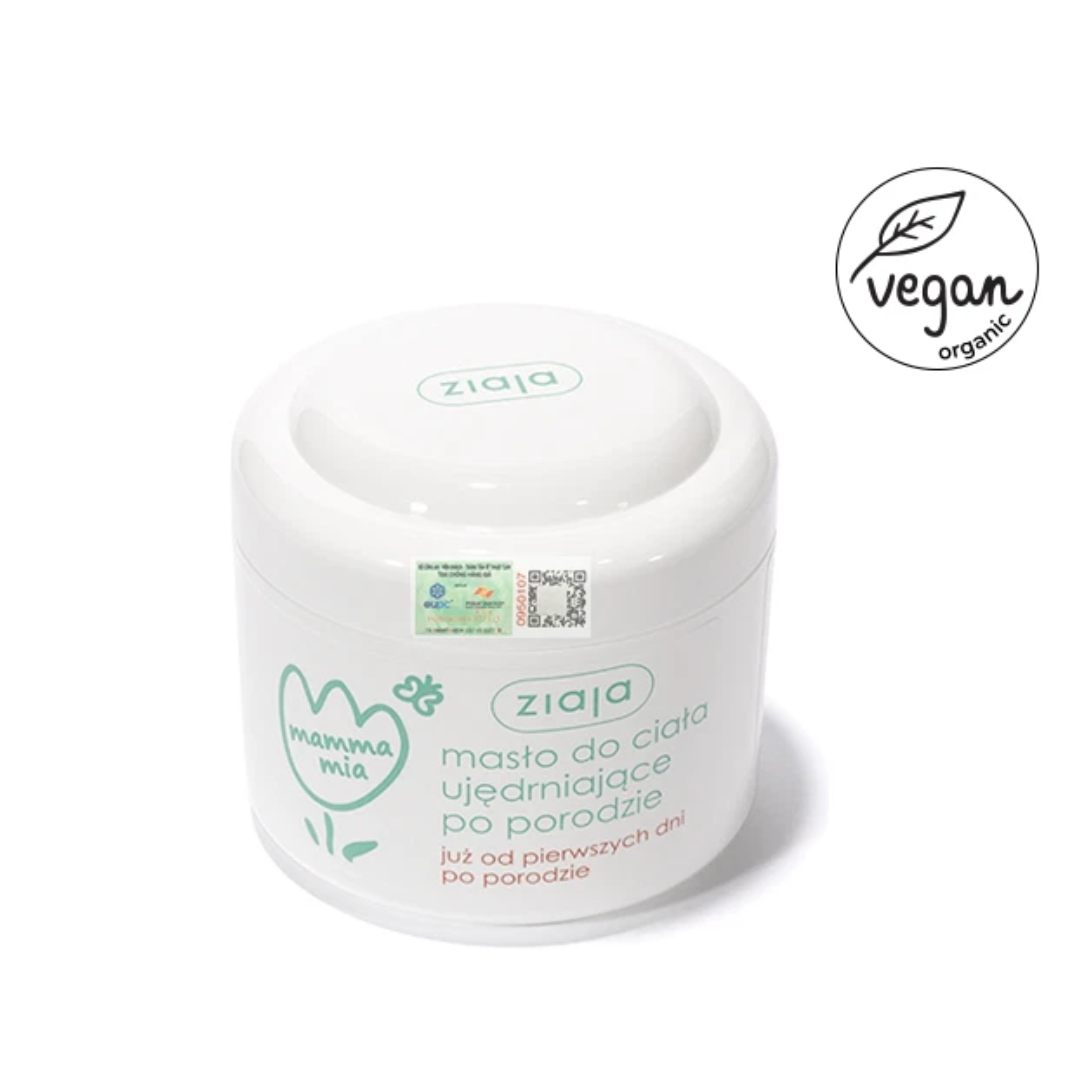 Bơ dưỡng thể làm co & săn chắc da sau sinh Ziaja Mamma Mia [200ml]