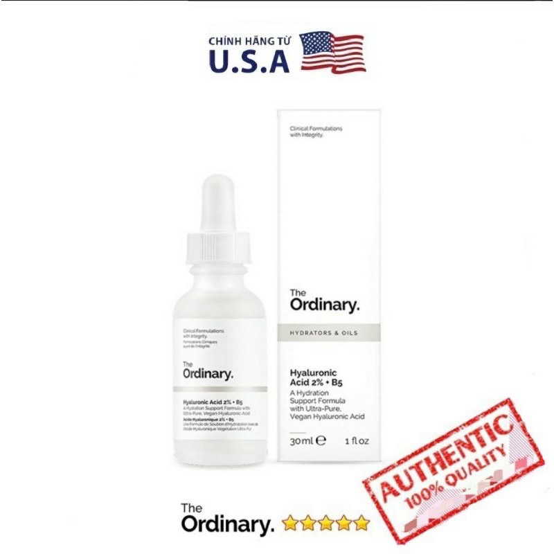 Tinh chất The Ordinary Hyaluronic Acid 2% + B5