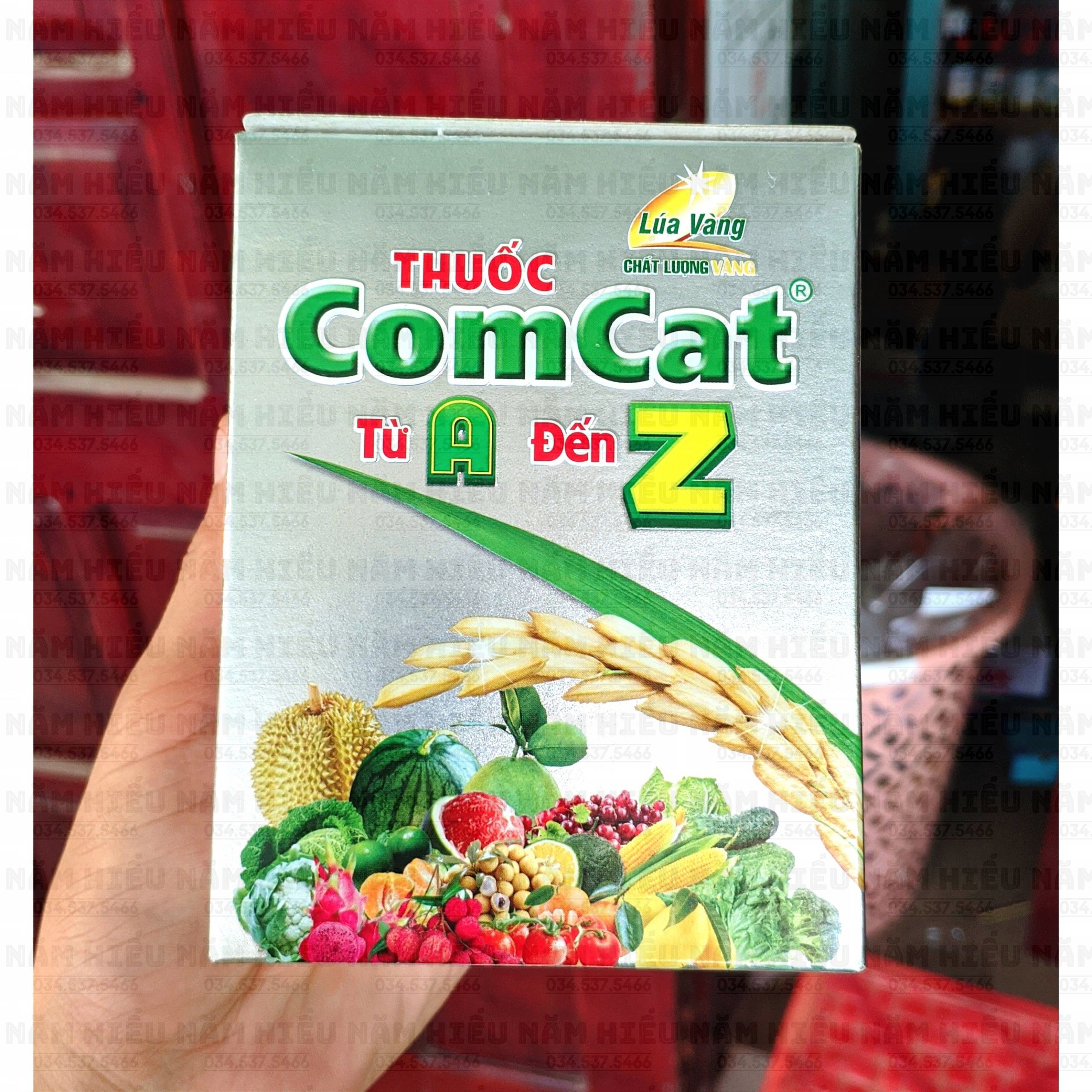 10 gói comcat 150wp az 7,55g lúa vàng - cây kiểng cây ăn trái rau màu - kích rễ, kích đâm chồi vọt đọt, phục hồi cây suy yếu
