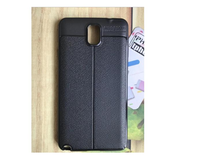 Ốp lưng silicon dẻo vân da cho Sam sung galaxy Note 3