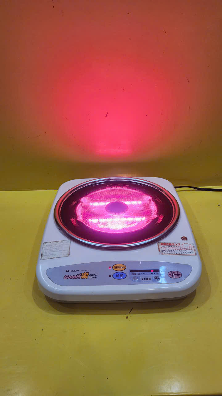 Bếp hồng ngoại nội địa Nhật Koizumi KHL-1301 (903726)_Hàng nội địa Nhật, đã qua sử dụng, điện 100V