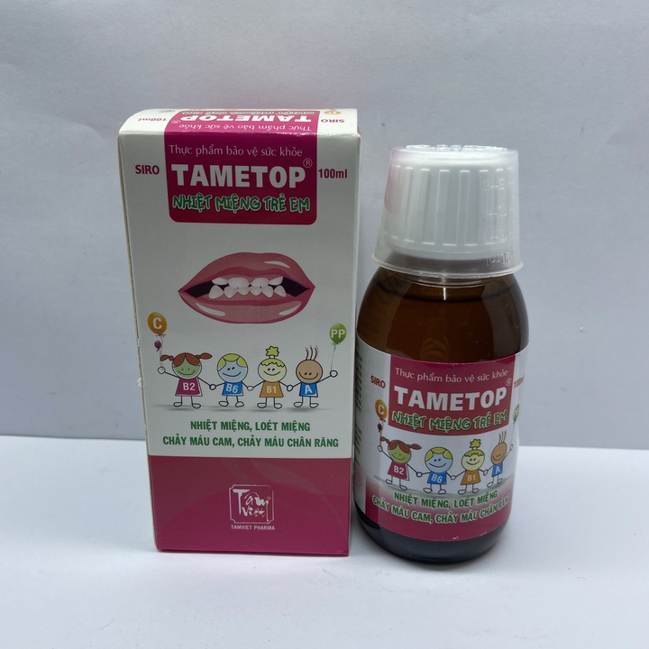 Siro Tametop - Lọ 100ml