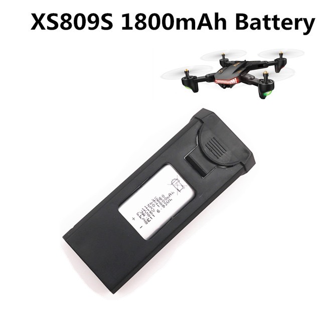 Pin máy bay Flycam XS809S XS812 XS816 - 1800mAh / 3.7V