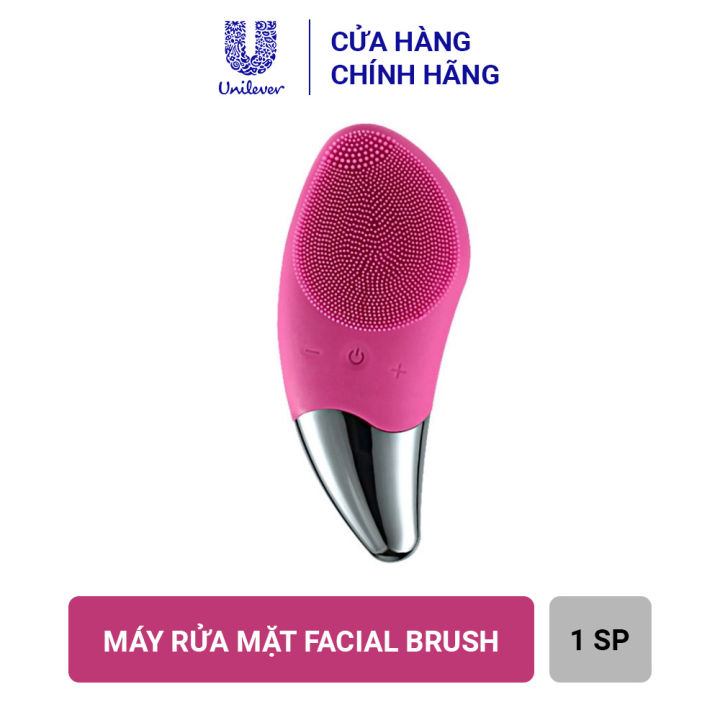 - Máy rửa mặt sonic, facial brush