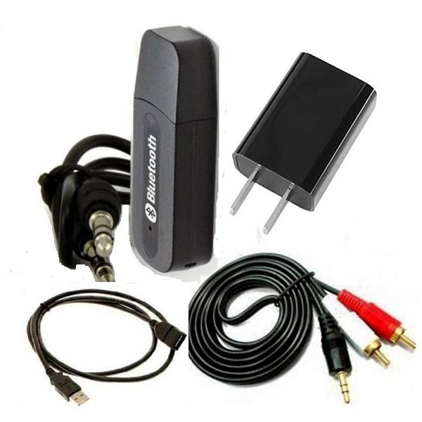 Bộ USB Bluetooth Wireless DMZMusic Receiver tạo kết nối bluetooth cho amply và loa (Trắng hoặc đen)