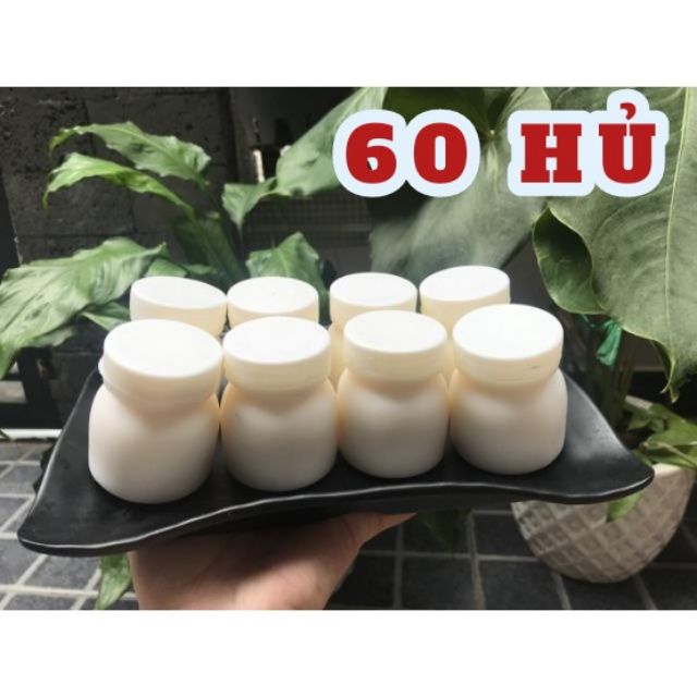 5 lốc rỗng 90ml đựng sữa chua