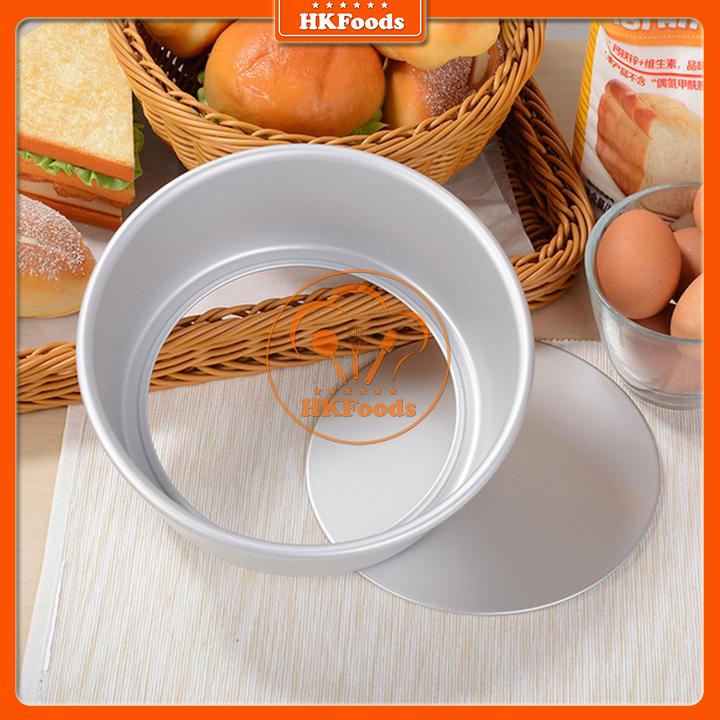 Khuôn nhôm đúc hình tròn đế rời 16cm