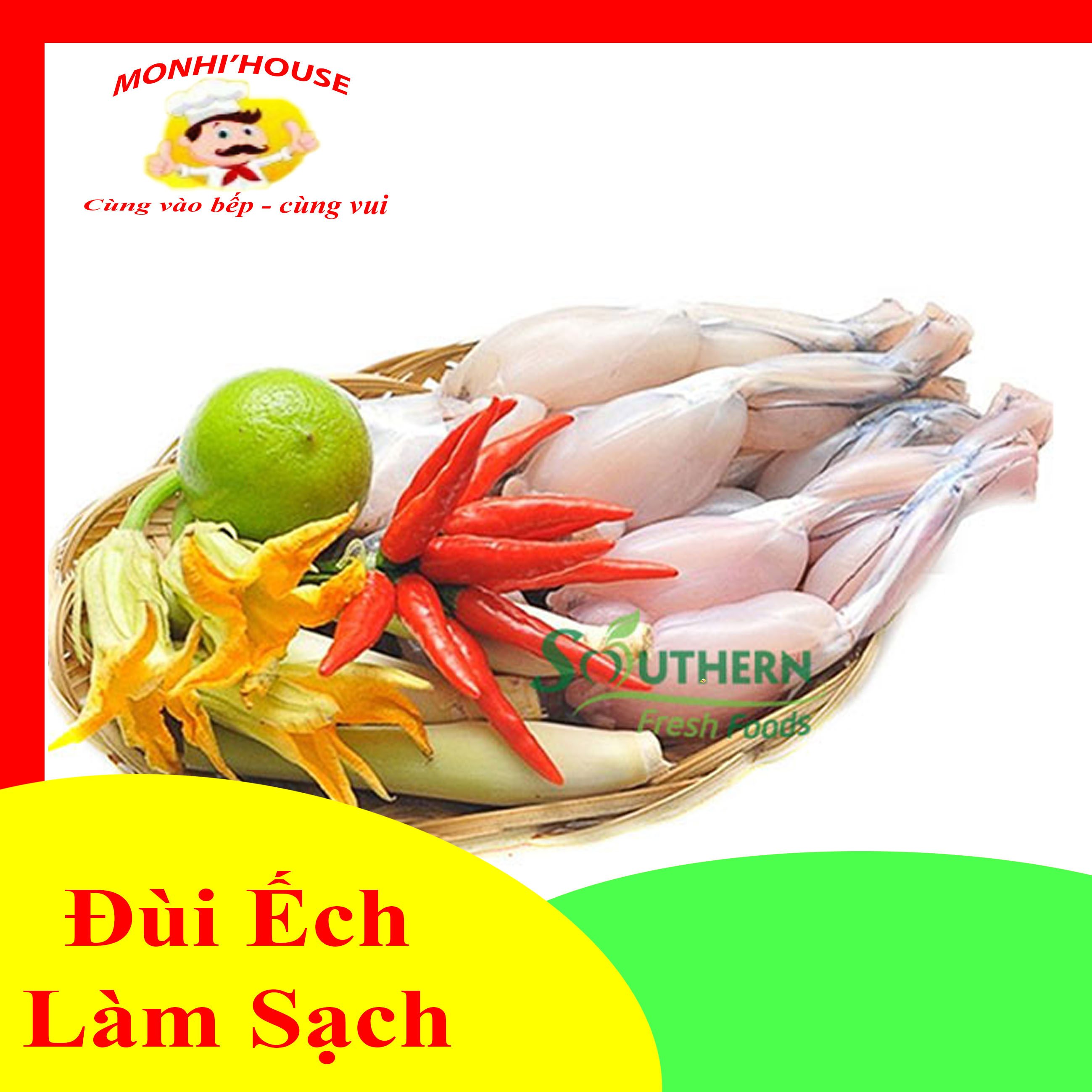 1kg đùi ếch tươi ngon, hấp dẫn/ 500g_ ship hỏa tốc