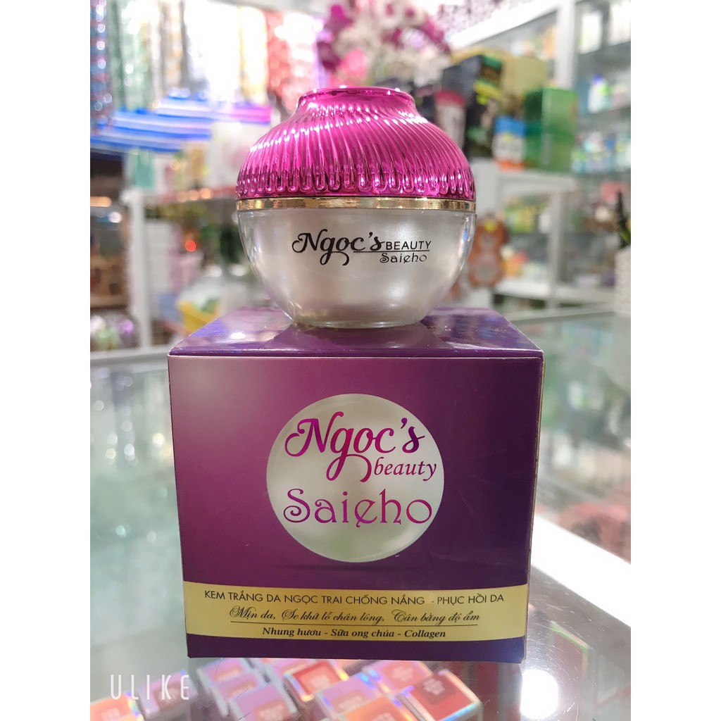Kem ngọc beauty trắng da chống nắng phục hồi da 20g