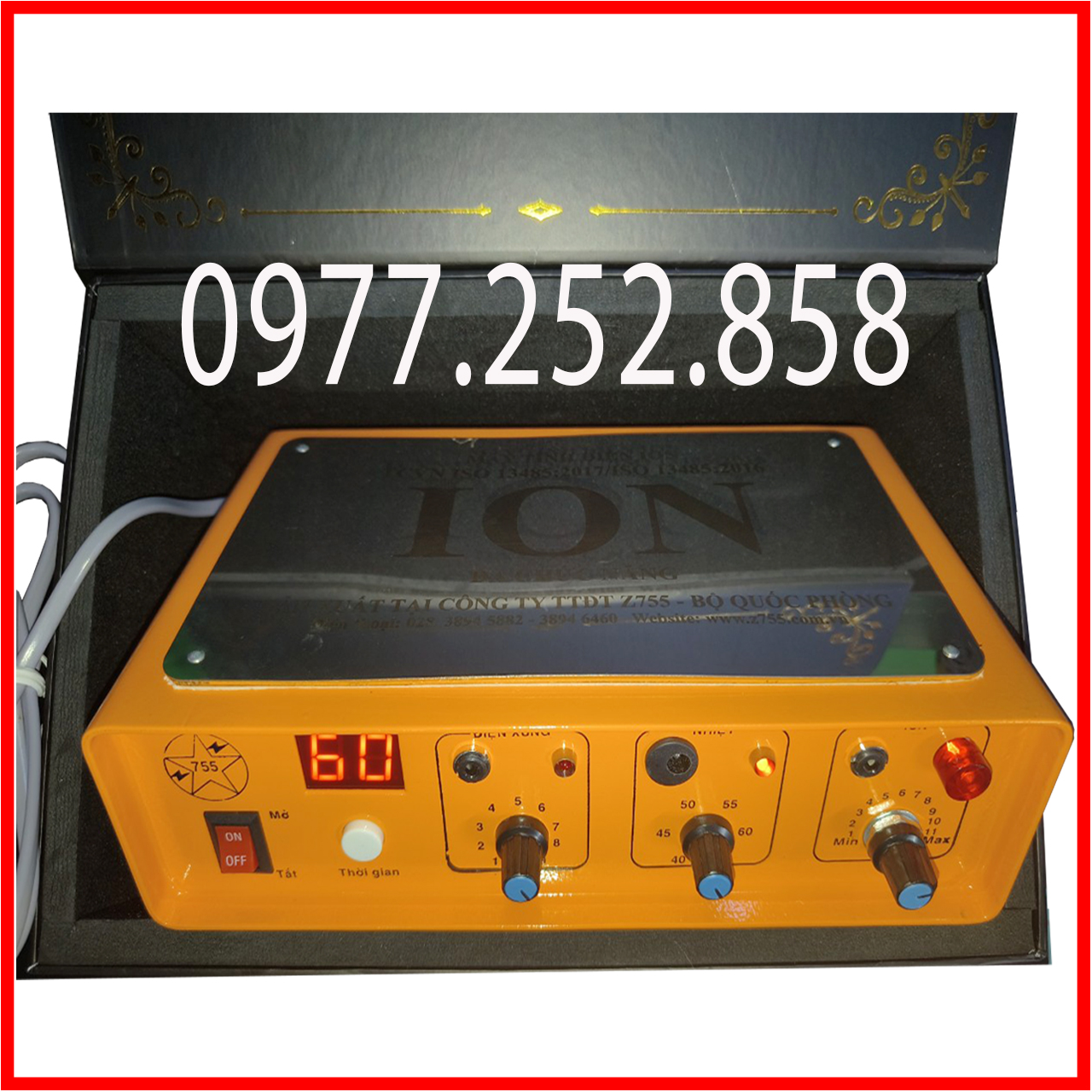 Máy hiệu ứng nhiệt z755, máy cân bằng ion z755