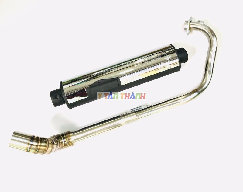 Lon pô cbr có cổ 2 khúc gắn raider fi