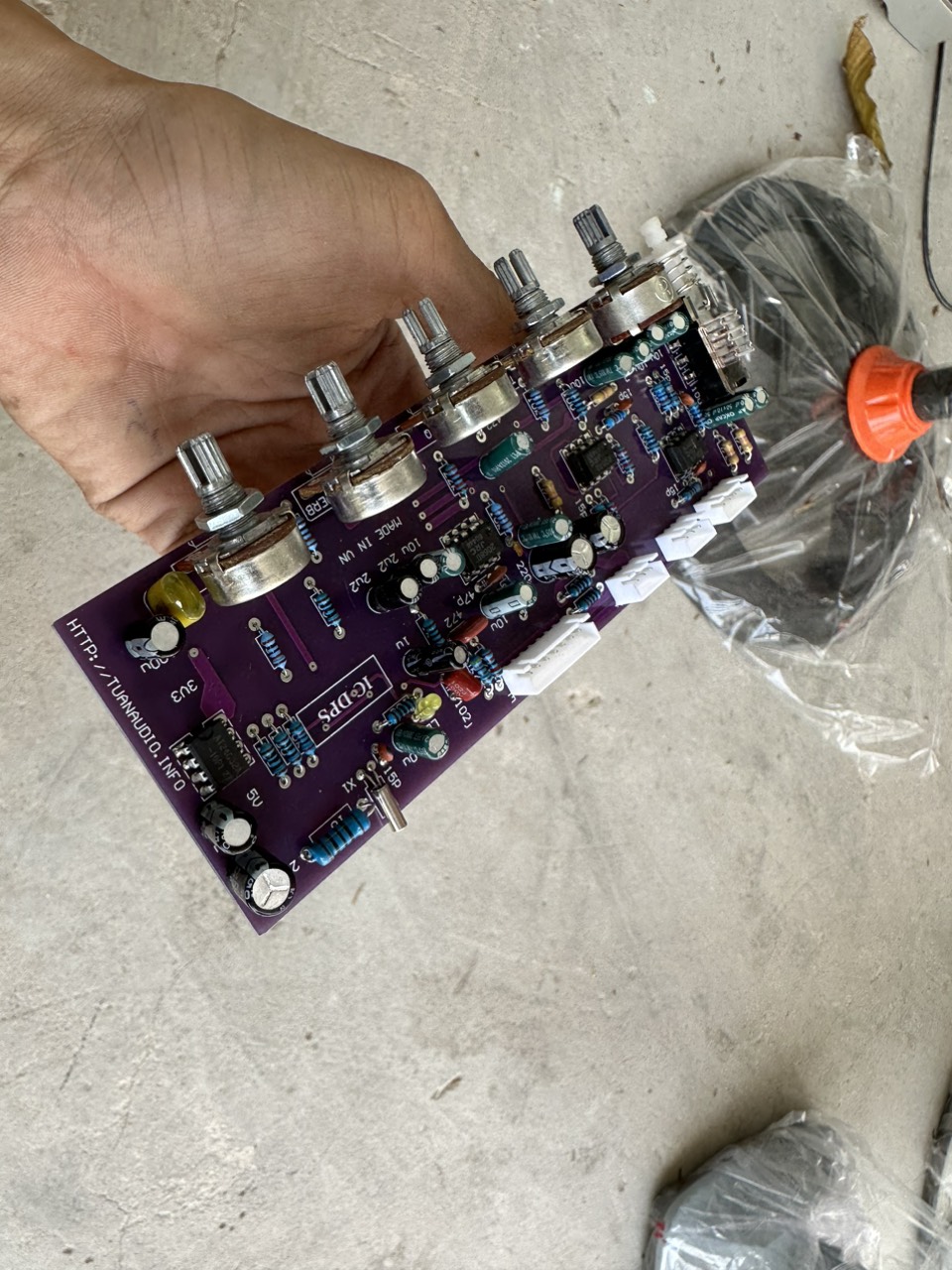 Mạch Echo Reverb 3D dành cho ampli, loa kéo