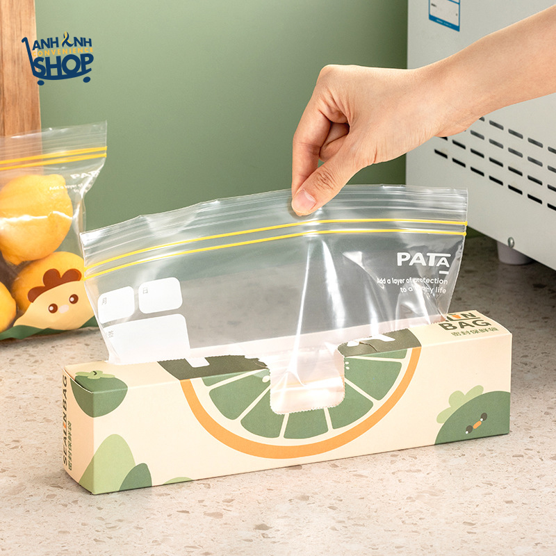 Túi zip đựng thực phẩm , sandwich và các loại rau quả đồ khô an toàn vệ sinh
