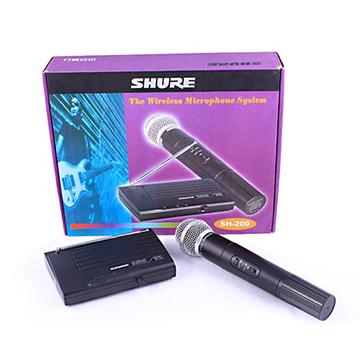 Micro không dây karaoke gia đình Shure SH200 - Micro trợ giảng - micro karaoke giá rẻ