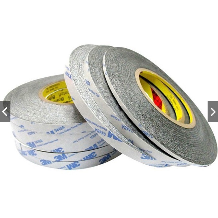 Băng keo 2 mặt chịu nhiệt 3m 9448a dài 50m