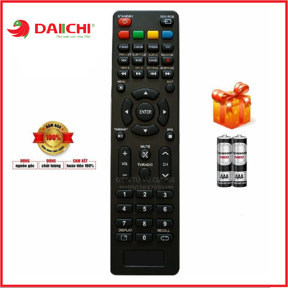 Điều khiển smarttv daiichi