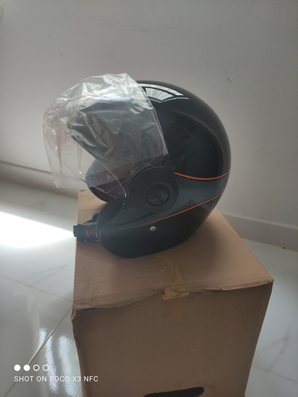 Nón bảo hiểm 3/4 nhập khẩu theo xe Scoopy từ Indonesia