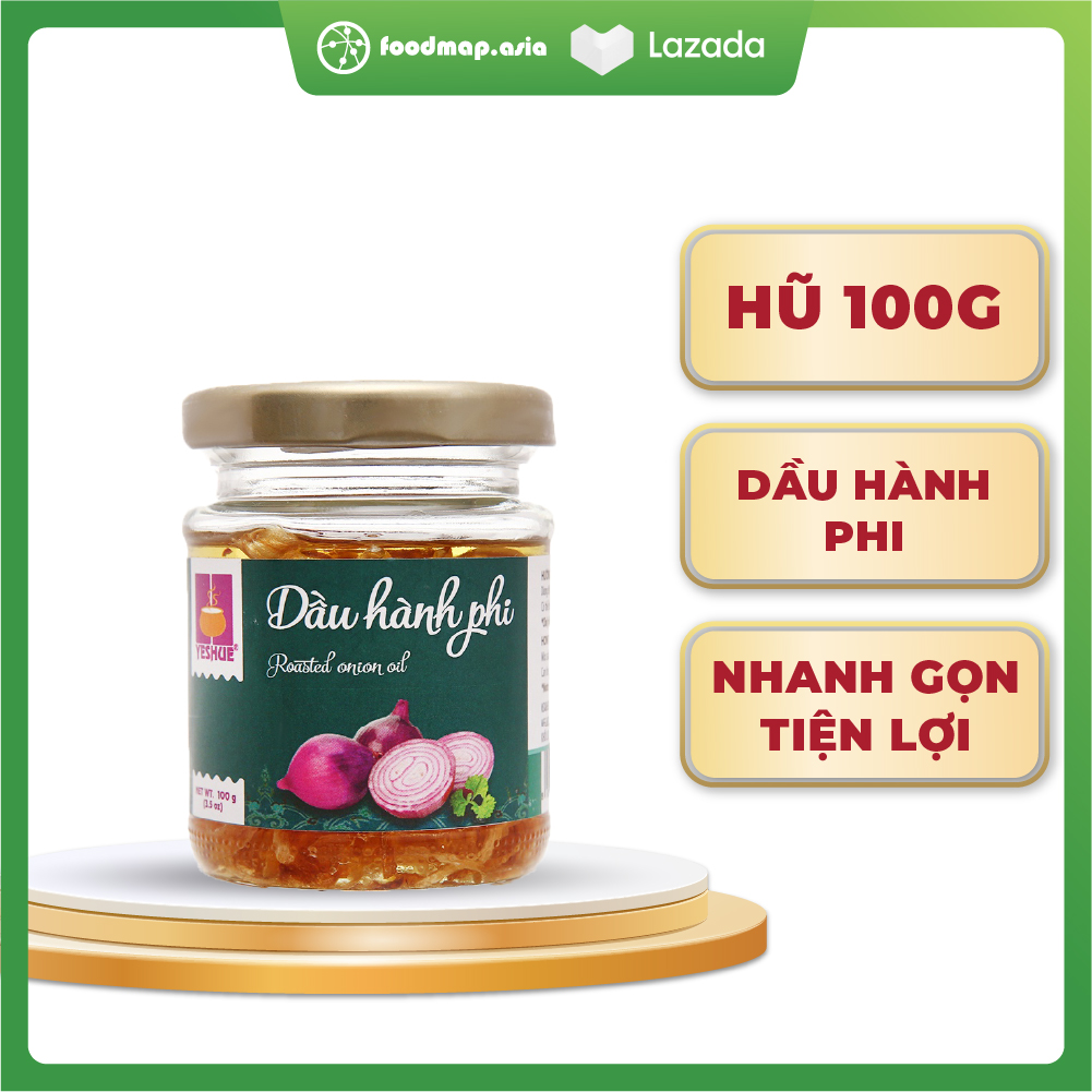 Dầu hành phi yeshue - hũ 100gr - foodmap