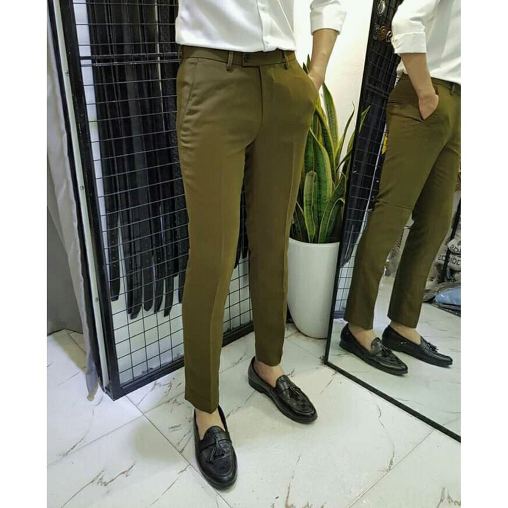 Quần dài tây âu nam - kiểu dáng hàn quốc